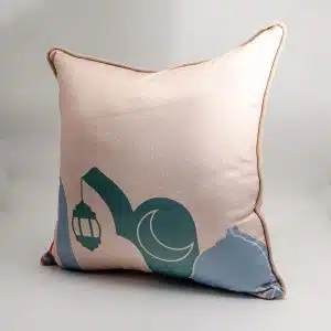 Ramadan Decorative Cushions with Vibrant Mosque Motifs – “محراب” Collection - Image 2