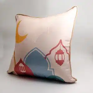 Ramadan Decorative Cushions with Vibrant Mosque Motifs – “محراب” Collection - Image 5
